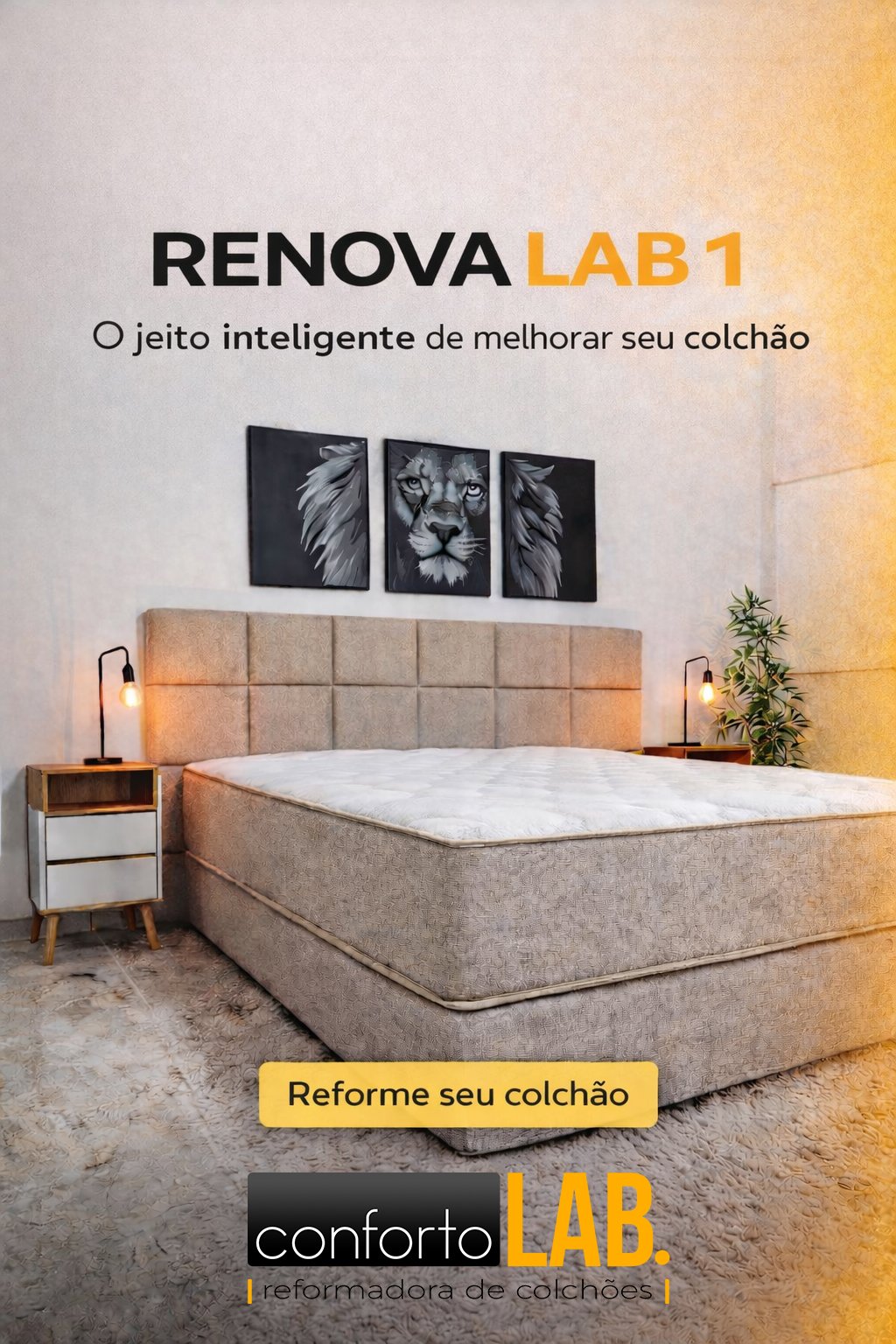 Postagem 1 - O Jeito Inteligente de reformar o seu colchão - FEED